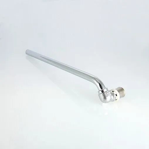 Уголок пресс радиаторный с хромированной трубкой 16мм x 15мм Valtec VTm.281.LN.001615