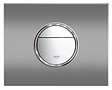 Клавиша смыва для унитаза Grohe Nova Cosmopolitan Print 38847XG0 хром глянцевый/черный графика Клавиша смыва для унитаза Grohe Nova Cosmopolitan Print 38847XG0 хром глянцевый/черный графика