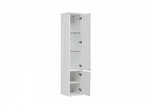 Шкаф-пенал Aquanet Бостон 36 R белый матовый 00196959, 1