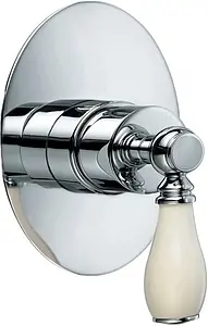 Смеситель для душа скрытого монтажа Bossini Retro хром/белый Z002201.030 Смеситель для душа скрытого монтажа Bossini Retro хром/белый Z002201.030, 1