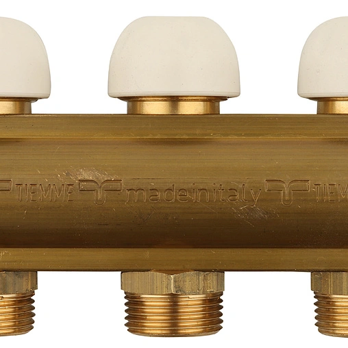 Группа коллекторная с расходомерами 5 отводов 1&quot;в/в x ¾&quot;ек Tiemme 3870001