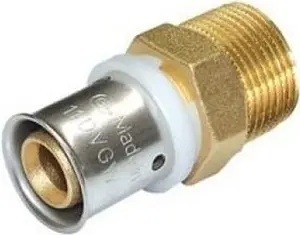 Муфта пресс переходная 26мм x 1"н Comisa 87.12.261 Муфта пресс переходная 26мм x 1"н Comisa 87.12.261, 2