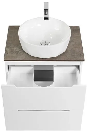 Тумба-умывальник подвесная BelBagno ETNA 60 Bianco Lucido ETNA-600-2C-SO-BL-P+