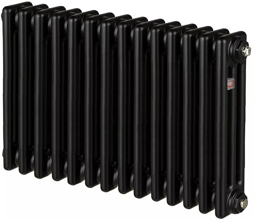 Радиатор стальной трубчатый Zehnder Charleston 3057/14 1270 ¾&quot; Ral 9217 Traffic Black (matt)