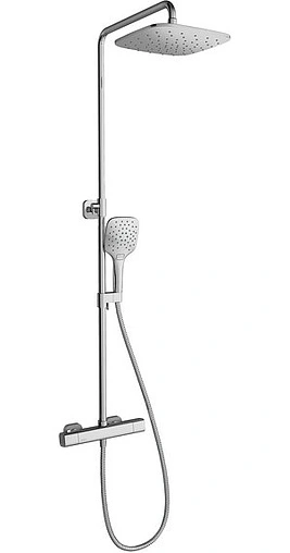 Душевая система с термостатом для душа Ravak 10° TD 091.00/150 хром X070103