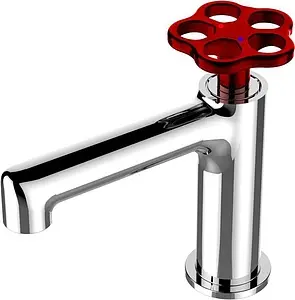 Смеситель для раковины BelBagno Roso хром/красный ROS-LVM-CRM Смеситель для раковины BelBagno Roso хром/красный ROS-LVM-CRM, 1