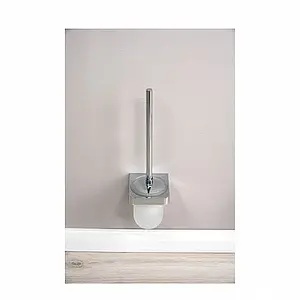 Ёршик для унитаза Aquanet хром 5788-1, 4