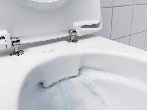 Унитаз подвесной безободковый Geberit Smyle Square Rimfree белый 500.685.01.1