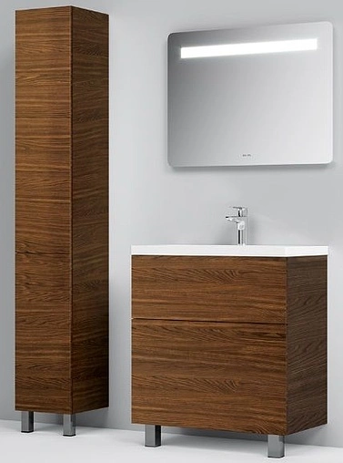 Тумба под умывальник напольная Am.Pm Gem 75 орех M90FSX07522NF32