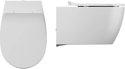 Унитаз подвесной безободковый ISVEA Sentimenti Neo белый матовый 10AR02010-2L