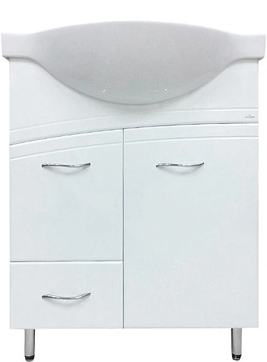 Тумба под умывальник напольная Cersanit Erica New 70 белый F-SU-ERN-ERI70