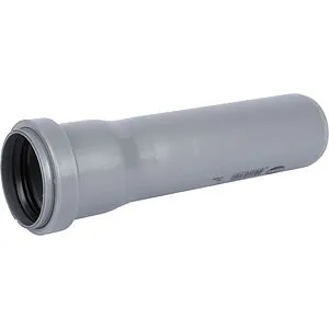 Труба канализационная внутренняя D=50мм L=1000мм Sinikon 500049, 1