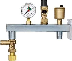 Группа безопасности расширительного бака до 50 кВт ¾" 3 бар WATTS GAG/KAV 10017890 Группа безопасности расширительного бака до 50 кВт ¾" 3 бар WATTS GAG/KAV 10017890, 1