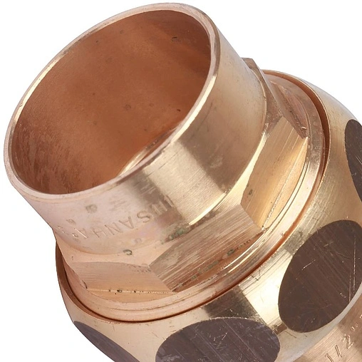 Американка пайка прямая (плоское уплотнение) 42мм Sanha 4330 1433042