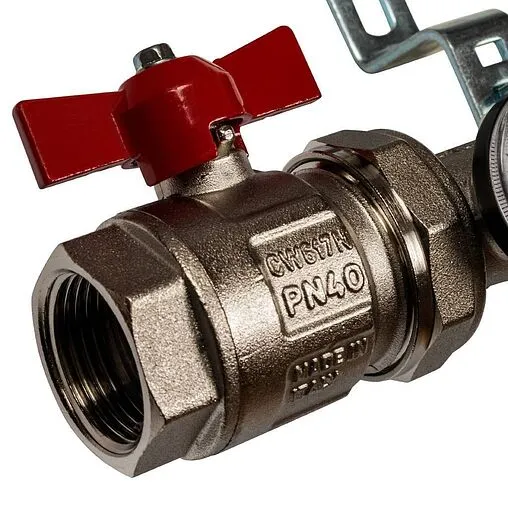 Группа коллекторная без расходомеров 5 отводов 1&quot;в/в x ¾&quot;ек Stout SMS 0912 000005