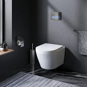 Унитаз подвесной безободковый Am.Pm Sense FlashClean белый C741701SC Унитаз подвесной безободковый Am.Pm Sense FlashClean белый C741701SC, 3