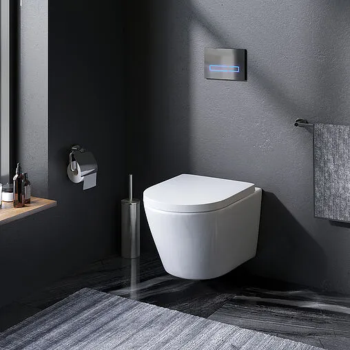 Унитаз подвесной безободковый Am.Pm Sense FlashClean белый C741701SC