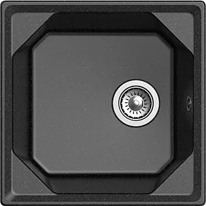 Мойка кухонная GranFest Unique U-500 черный Мойка кухонная GranFest Unique U-500 черный, 3