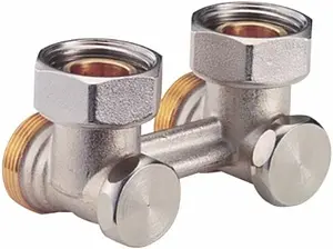 Узел нижнего подключения радиатора угловой ¾"ек x ¾"ек Gekon GK 7421 Узел нижнего подключения радиатора угловой ¾"ек x ¾"ек Gekon GK 7421, 1