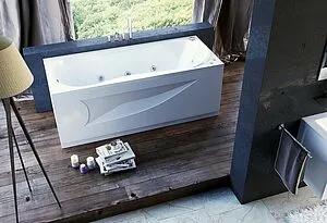 Ванна акриловая Aquatek Афродита 150x70 L с фронтальной панелью с каркасом (разборный) AFR150-0000026, 4