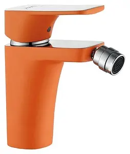 Смеситель для биде D&K Berlin Kunste оранжевый/хром DA1432213 Смеситель для биде D&K Berlin Kunste оранжевый/хром DA1432213, 1