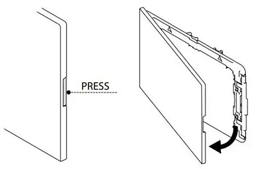 Клавиша смыва для унитаза OLI Glam OLIpure 139180 хром матовый