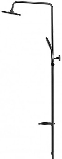 Душевая система без смесителя Swedbe Hermes чёрный матовый 5105B