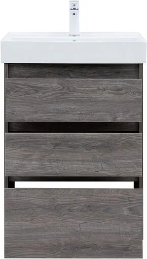 Тумба под умывальник напольная Aquanet Nova Lite 60 дуб рошелье 00302470