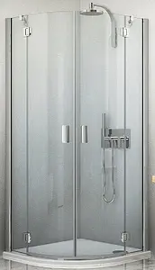 Душевое ограждение 900x900мм прозрачное стекло Roltechnik Hitech Line HBR2/900 283-9000000-06-02 Душевое ограждение 900x900мм прозрачное стекло Roltechnik Hitech Line HBR2/900 283-9000000-06-02, 1