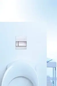 Клавиша смыва для писсуара TECEsquare Urinal 9242802 кнопка/хром глянцевый, панель/стекло белый Клавиша смыва для писсуара TECEsquare Urinal 9242802 кнопка/хром глянцевый, панель/стекло белый, 3