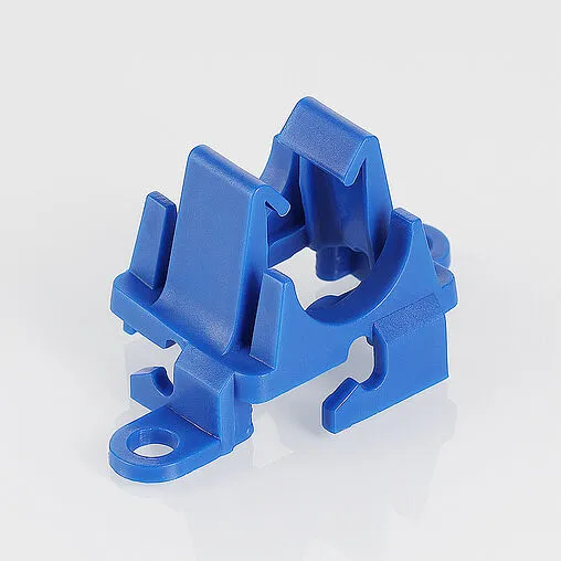 Клипса поворотная для крепления труб к арматурной сетке 14-20мм СТК 10000004