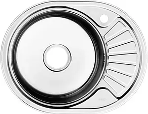 Мойка кухонная IDDIS Suno 65 L хром SUN65PLi77K, 1