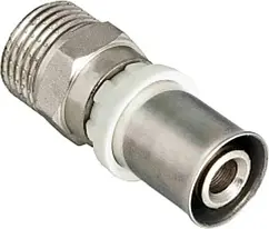 Муфта пресс переходная 20мм x ½"н TIM F-S2002MN Муфта пресс переходная 20мм x ½"н TIM F-S2002MN