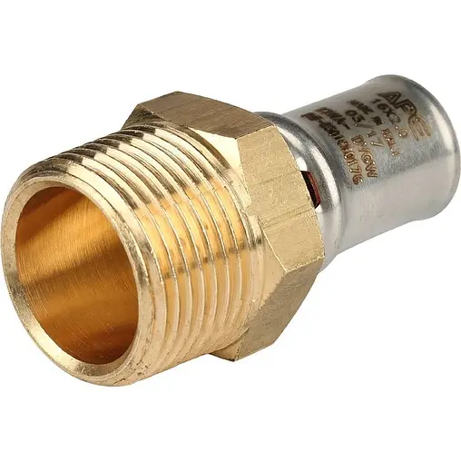 Муфта пресс переходная 16мм x ¾"н APE AP101 34x16