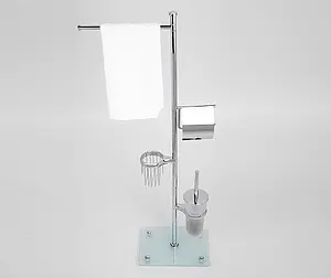 Стойка для аксессуаров Wasserkraft хром K-1248, 2