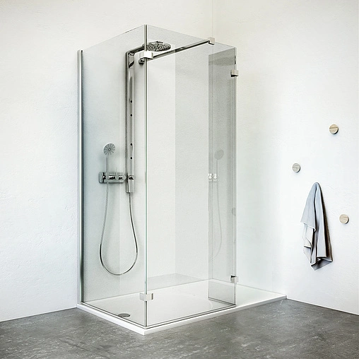 Душевое ограждение 1500x900мм прозрачное стекло Roltechnik Walk WALK D/1500 937-1500000-00-02