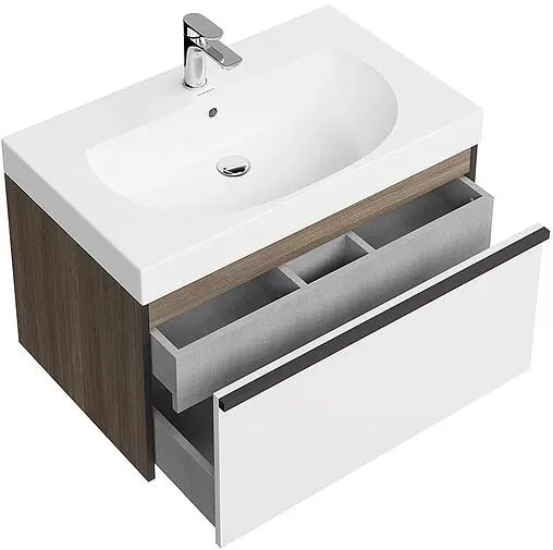 Тумба под умывальник подвесная Kerama Marazzi Modula 80 арабика MO.80.1+1\AR