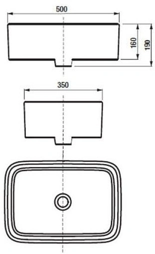 Раковина Roca Mila 50 белый 32700B000