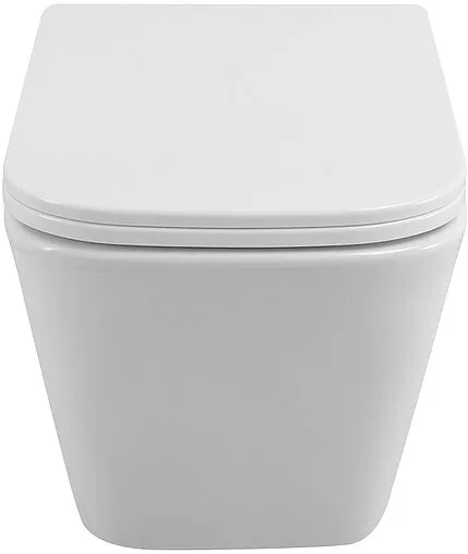 Унитаз подвесной безободковый BelBagno Due белый BB3103CHR/SC