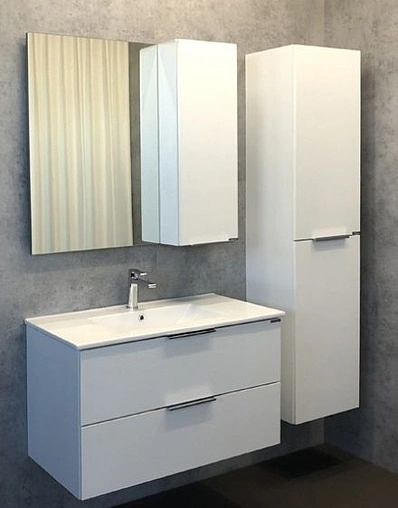 Шкаф-пенал подвесной Comforty Бруклин 40 сосна белая 00004148006CF