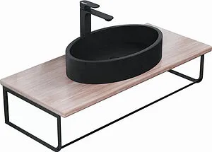 Консоль подвесная Uperwood UPD Tanos 100 бук светлый 291020557+ Консоль подвесная Uperwood UPD Tanos 100 бук светлый 291020557+, 1