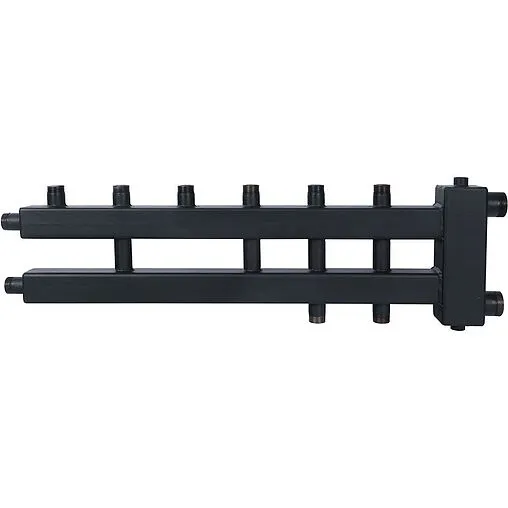 Распределительный коллектор 5 контуров с гидрострелкой 1½&quot;н x 1&quot;н Rommer RDG-0018-024035