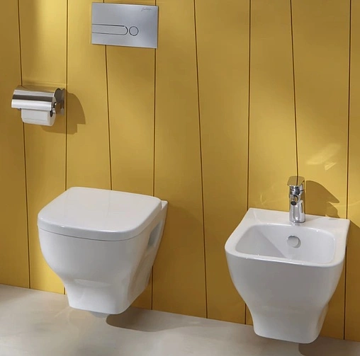 Биде подвесное Jacob Delafon Struktura белый EMC0002-00