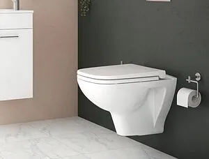 Унитаз подвесной безободковый VitrA S20 Rim-Ex белый 7508B003-0075 Унитаз подвесной безободковый VitrA S20 Rim-Ex белый 7508B003-0075, 3