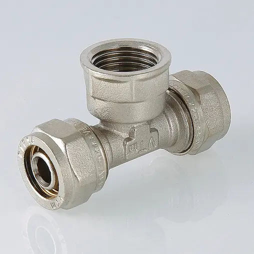 Тройник компрессионный переходной 32мм x 1¼"в x 32мм Valtec VTm.332.N.320732 Тройник компрессионный переходной 32мм x 1¼"в x 32мм Valtec VTm.332.N.320732