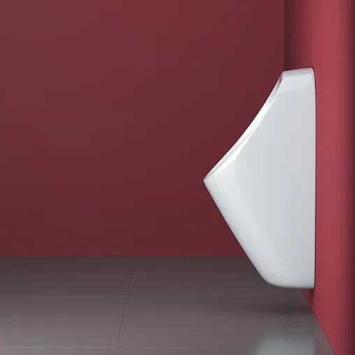 Писсуар со скрытым подводом воды Cezares белый CZR-5871-UH