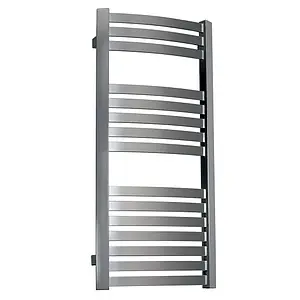 Полотенцесушитель электрический лесенка Terma Dexter 860x500 серебро WLDEX086050 KSMAE1E8, 1