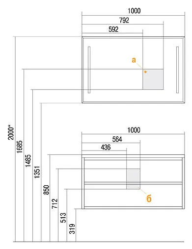 Зеркало с подсветкой Aquaton Отель 100 с подогревом 1A107402OT010 Зеркало с подсветкой Aquaton Отель 100 с подогревом 1A107402OT010