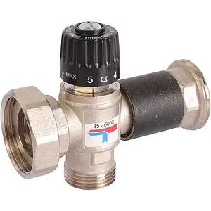 Насосный модуль с термостатическим смесительным клапаном 1½&quot;н х 1&quot;в Rommer RDG-0002-002503 без насоса, 3