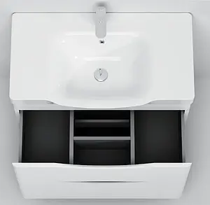 Тумба под умывальник напольная Am.Pm Like 80 белый M80FSX0802WG Тумба под умывальник напольная Am.Pm Like 80 белый M80FSX0802WG, 5